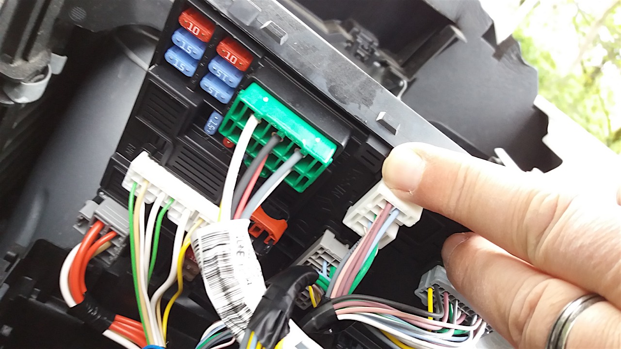 Motor gross Sicherungen